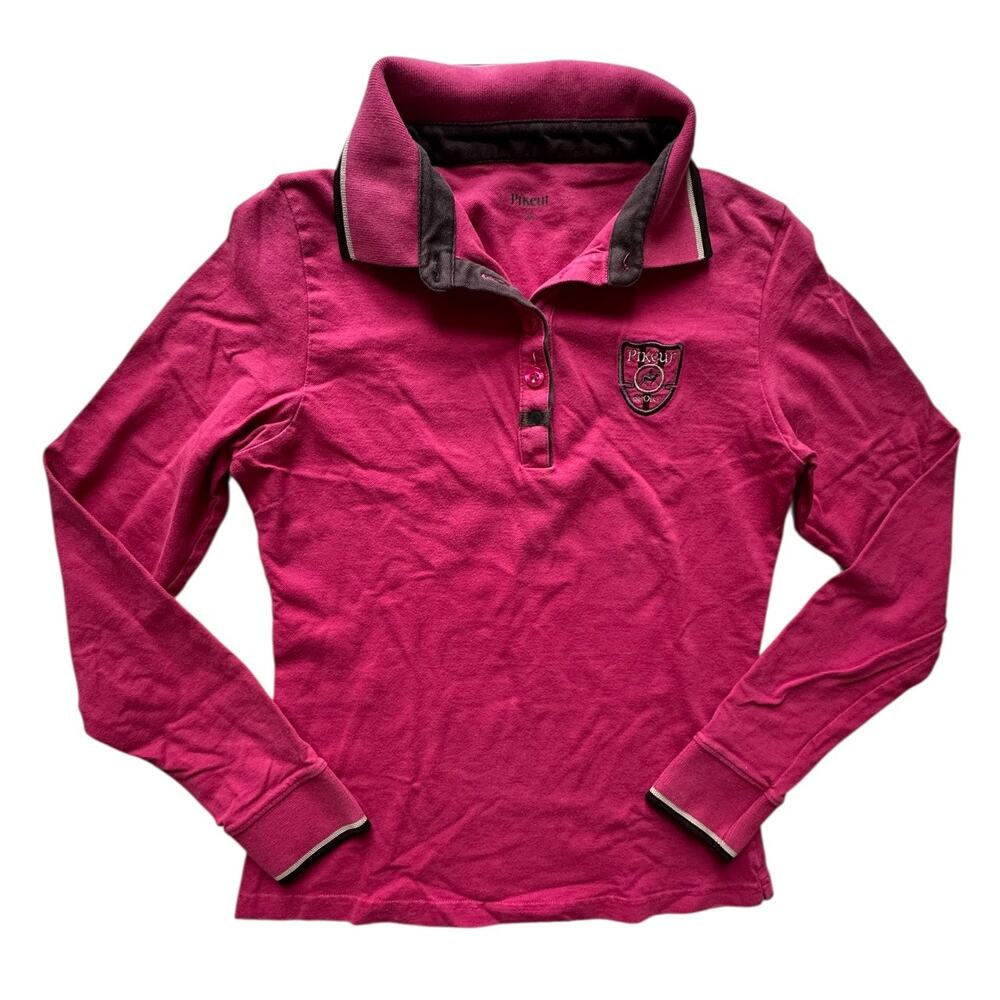 Vintage Pikeur Equestrian Polo Style Long Sleeve Size 38 Small